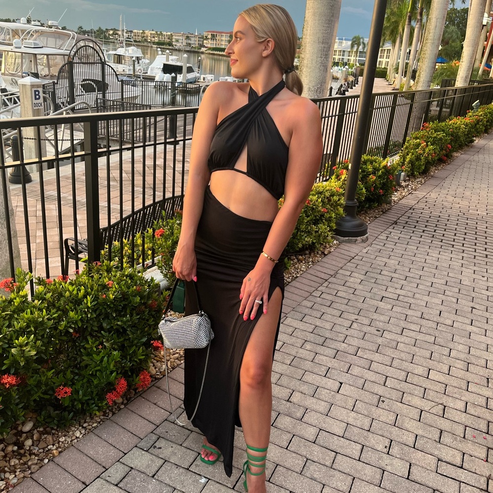 Afrm Black two piece set